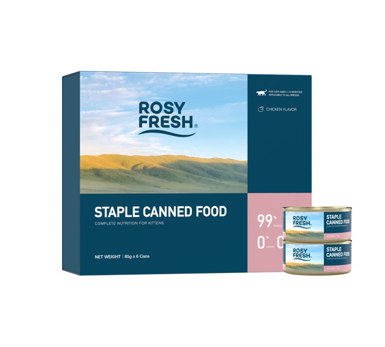 Rosy Fresh Cat Wet Canned Food for Kitten