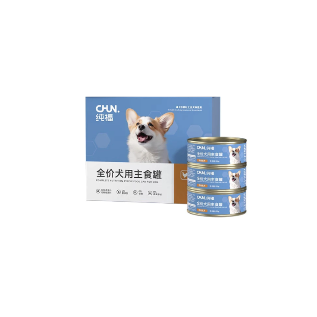 Chun Dog Wet Canned Food - Chicken